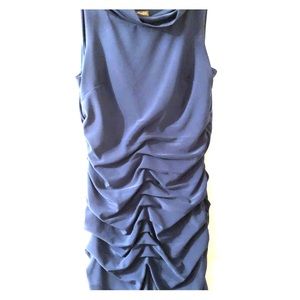 Taylor ruched cocktail dress in Teal size 14